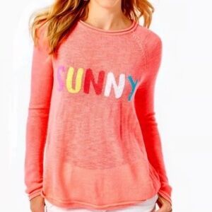 NWT Lilly Pulitzer Danette Sunny Sweater XL